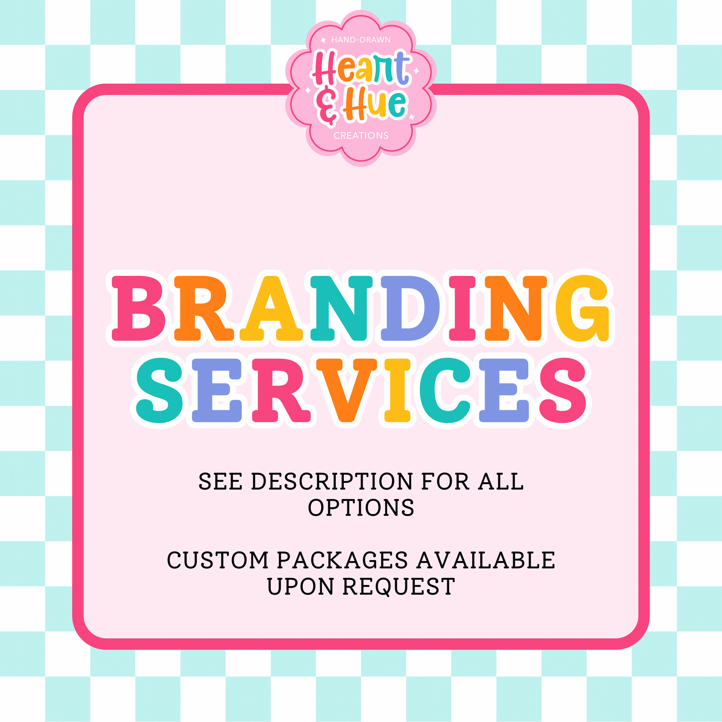 Branding Services / Add Ons