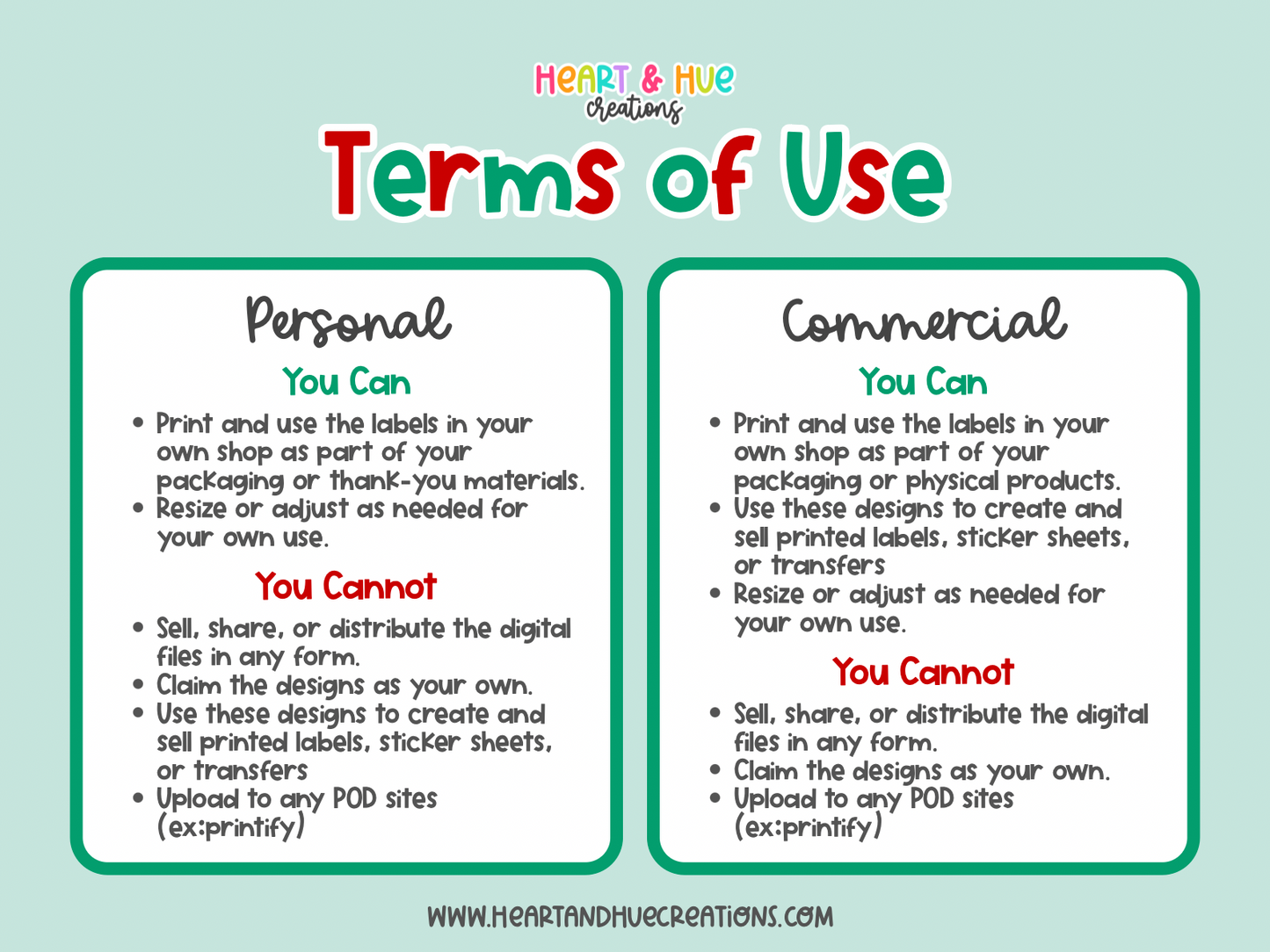 Christmas Thermal Label Canva Templates