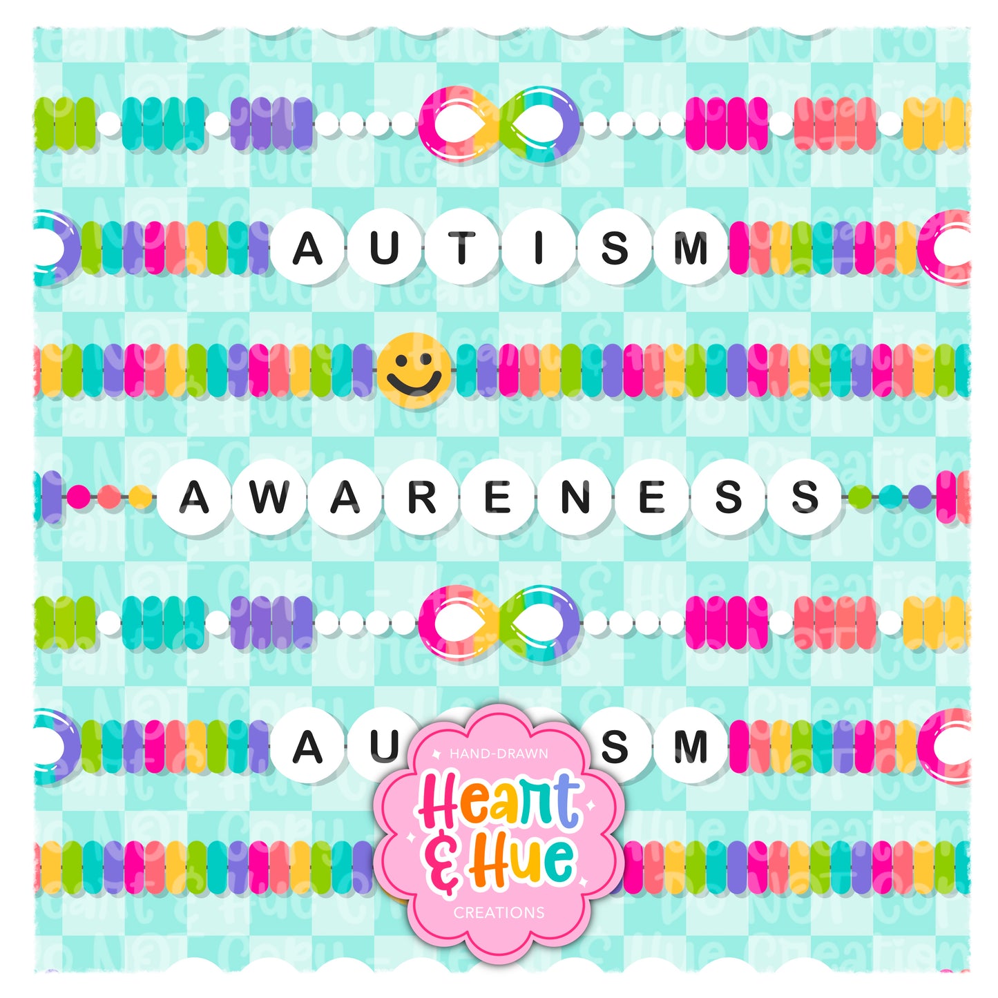 Autism Awareness Bracelets (Pink)