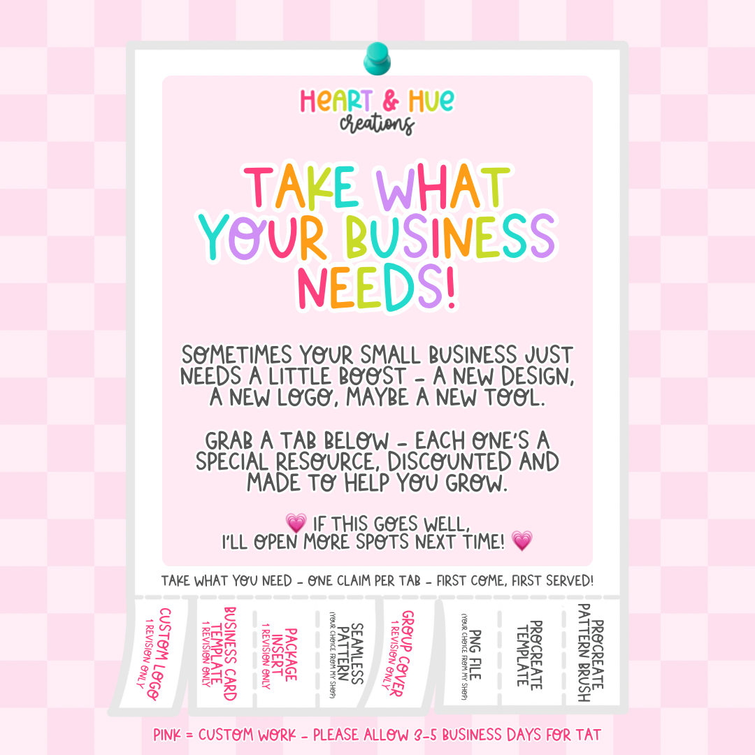 ✨ Take What Your Business Needs — Limited Spots ✨