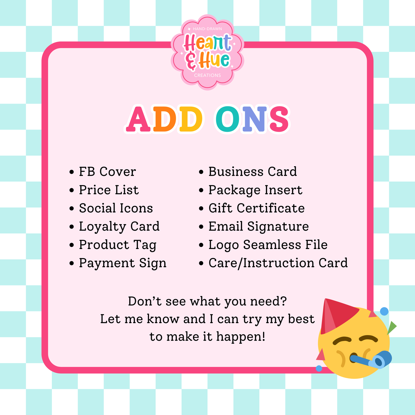 Birthday Mini Branding Kit