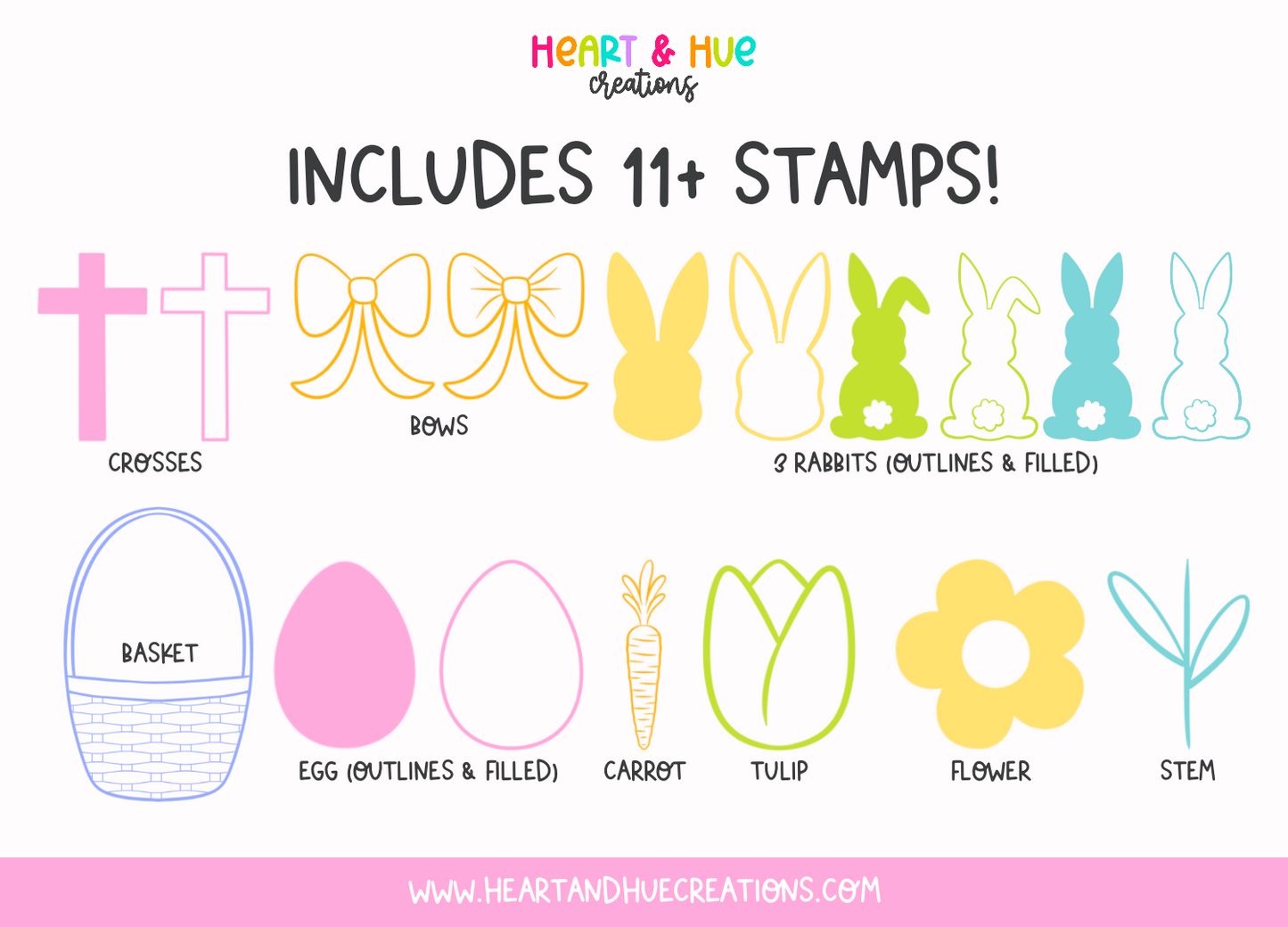 Procreate Easter Pattern Kit - Templates & Brushes