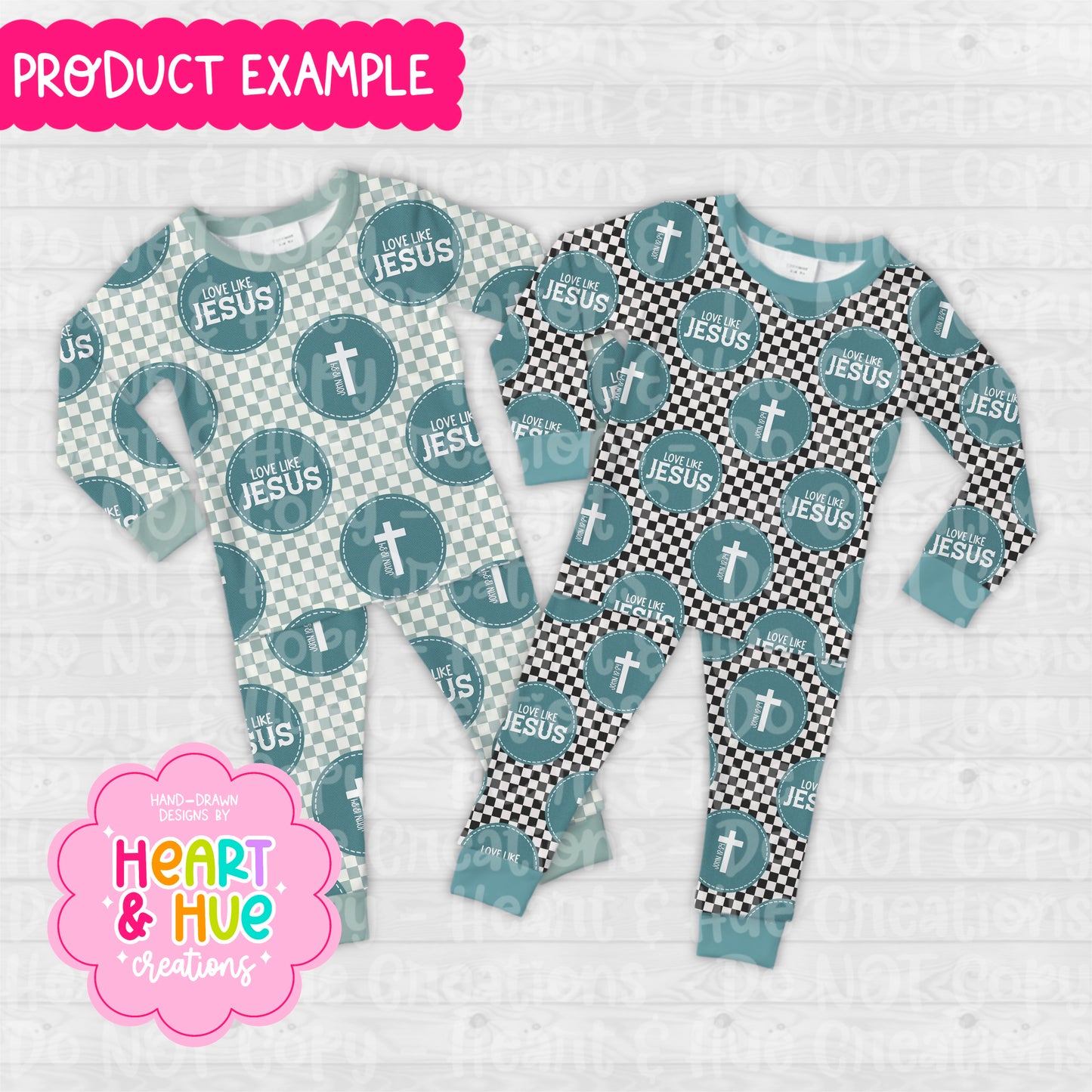Love like Jesus Denim- Seamless