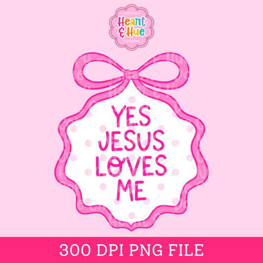 Jesus Loves Me - PNG