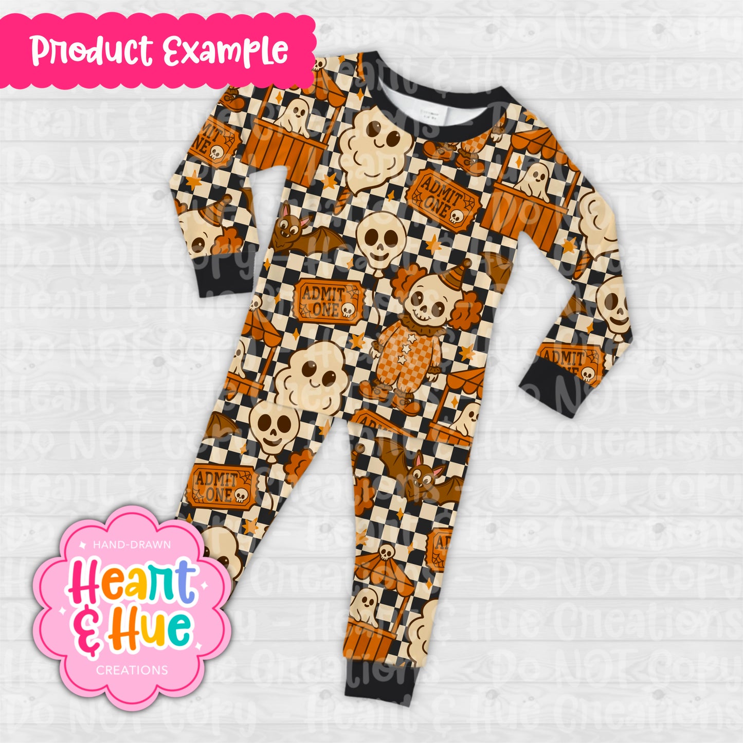 Spooky Carnival Seamless Bundles