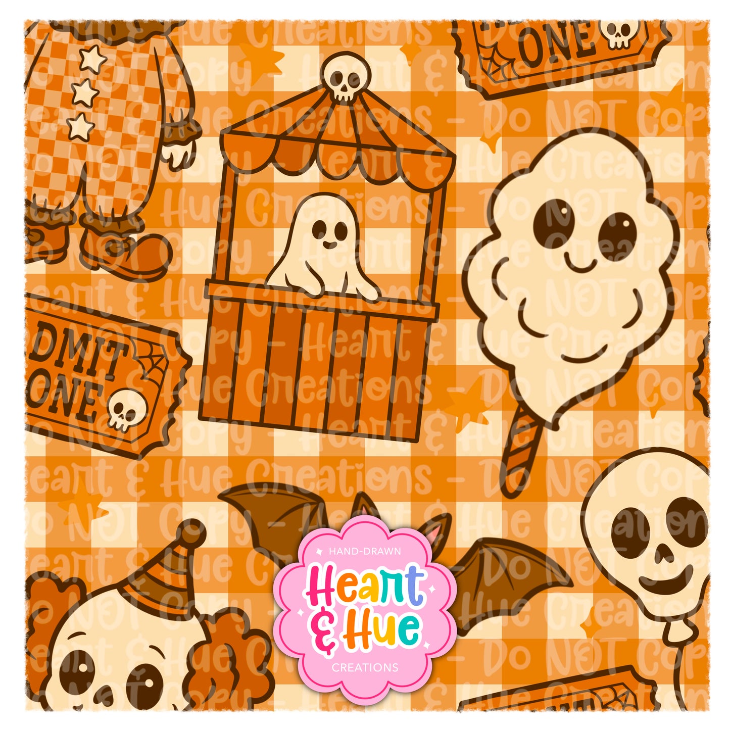 Spooky Carnival Seamless Bundles
