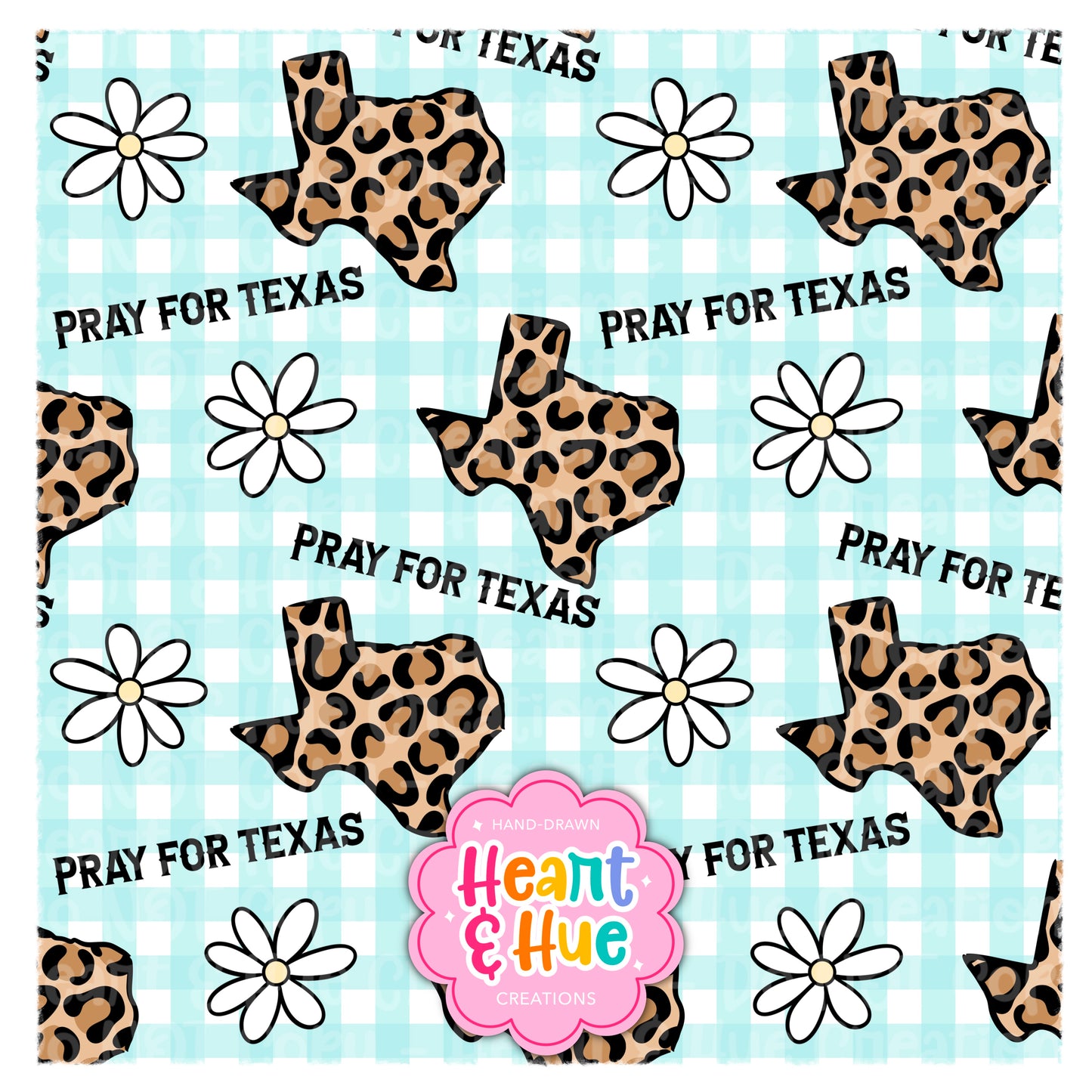 Pray for Texas Seamless/PNG