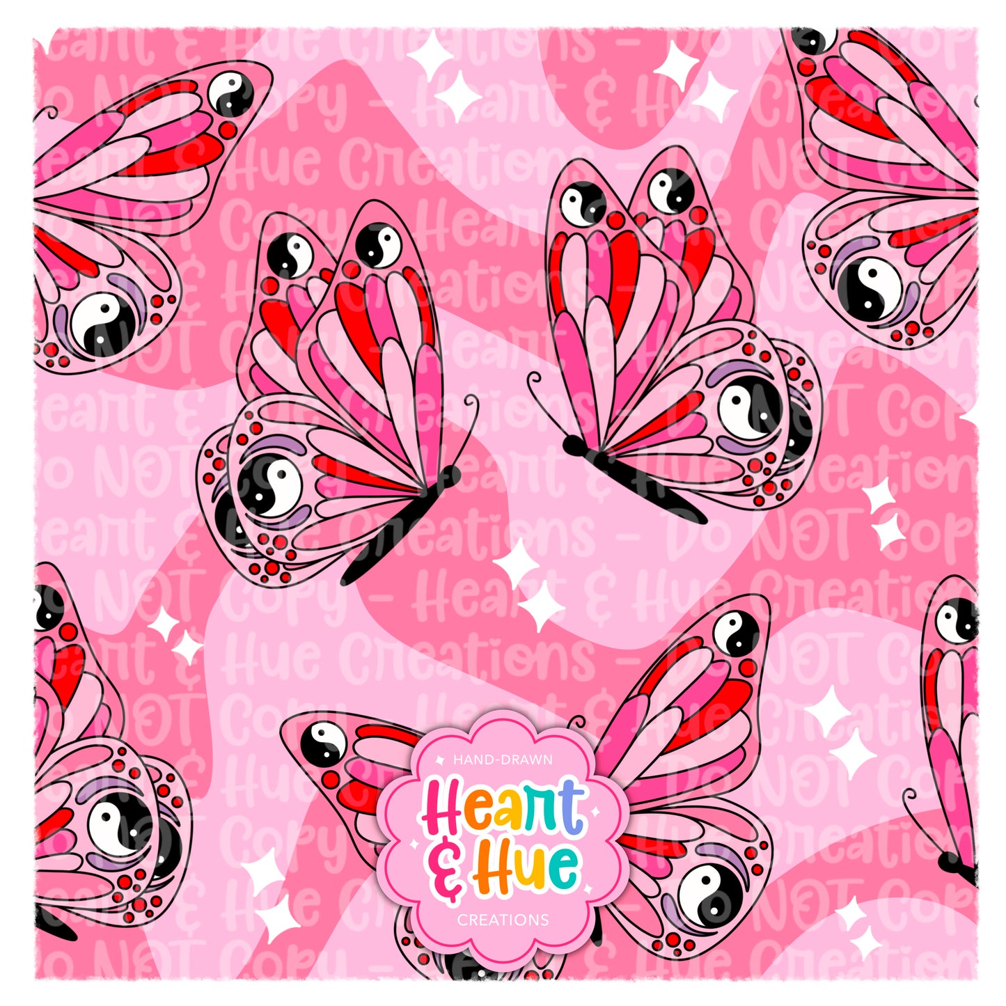 Yin & Yang Butterflies