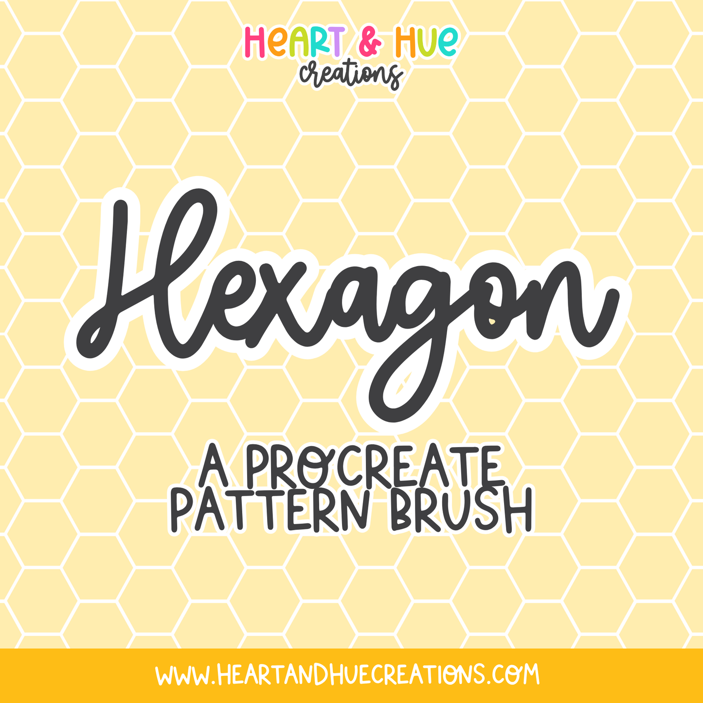 Hexagon Brush - Procreate