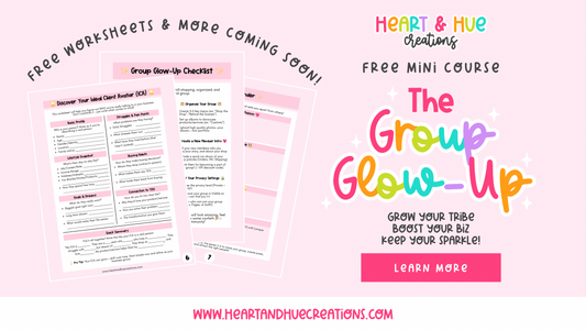 ✨ A Little Heart to Heart: My New Small Biz Mini Lesson Series