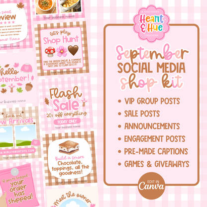 September Social Media Kit