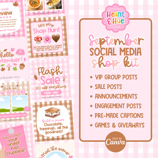 September Social Media Kit