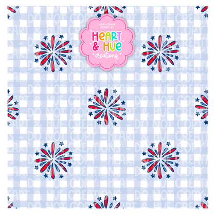 FOJ Simple Fireworks - Seamless