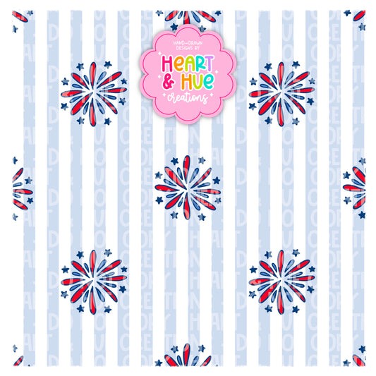 FOJ Simple Fireworks - Seamless