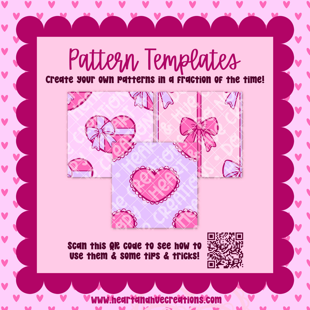 Procreate Coffee Dates Pattern Kit -  Templates, Brushes & Stamps