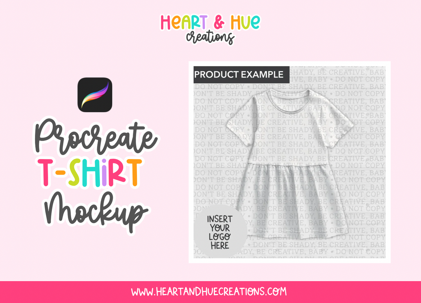 Procreate Mockup - Tshirt