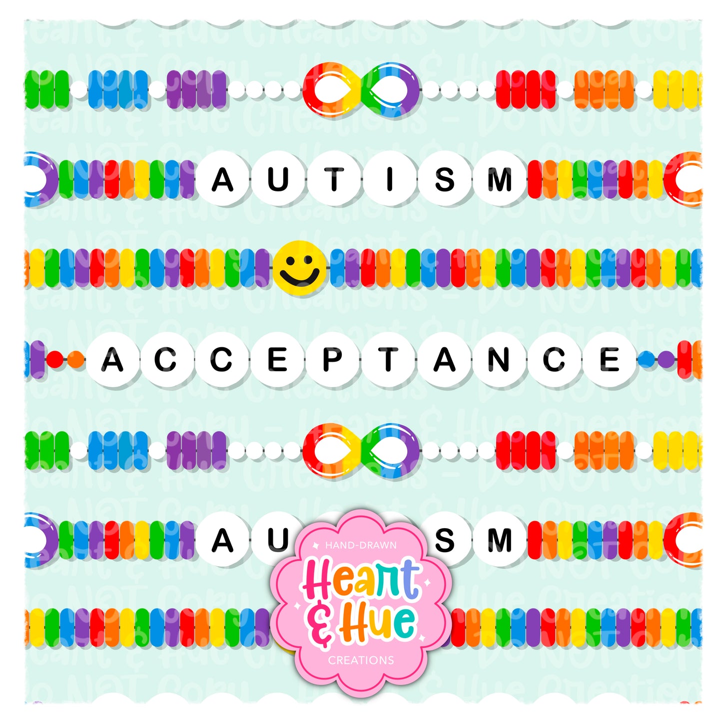 Autism Acceptance Bracelets