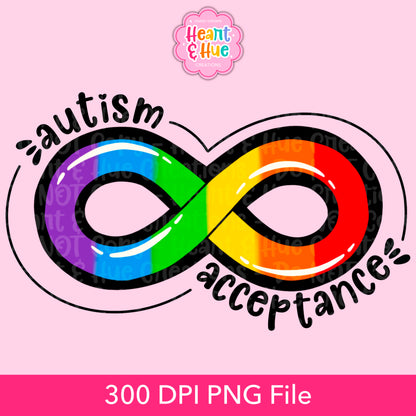 Autism Acceptance Bundle - Seamless Files + PNGs