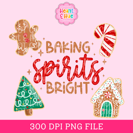 Christmas Cookies PNG - Red