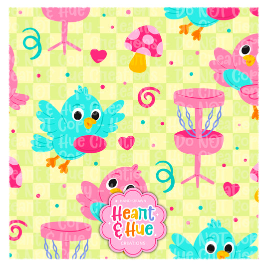 Just Here for the Birdies - Pink