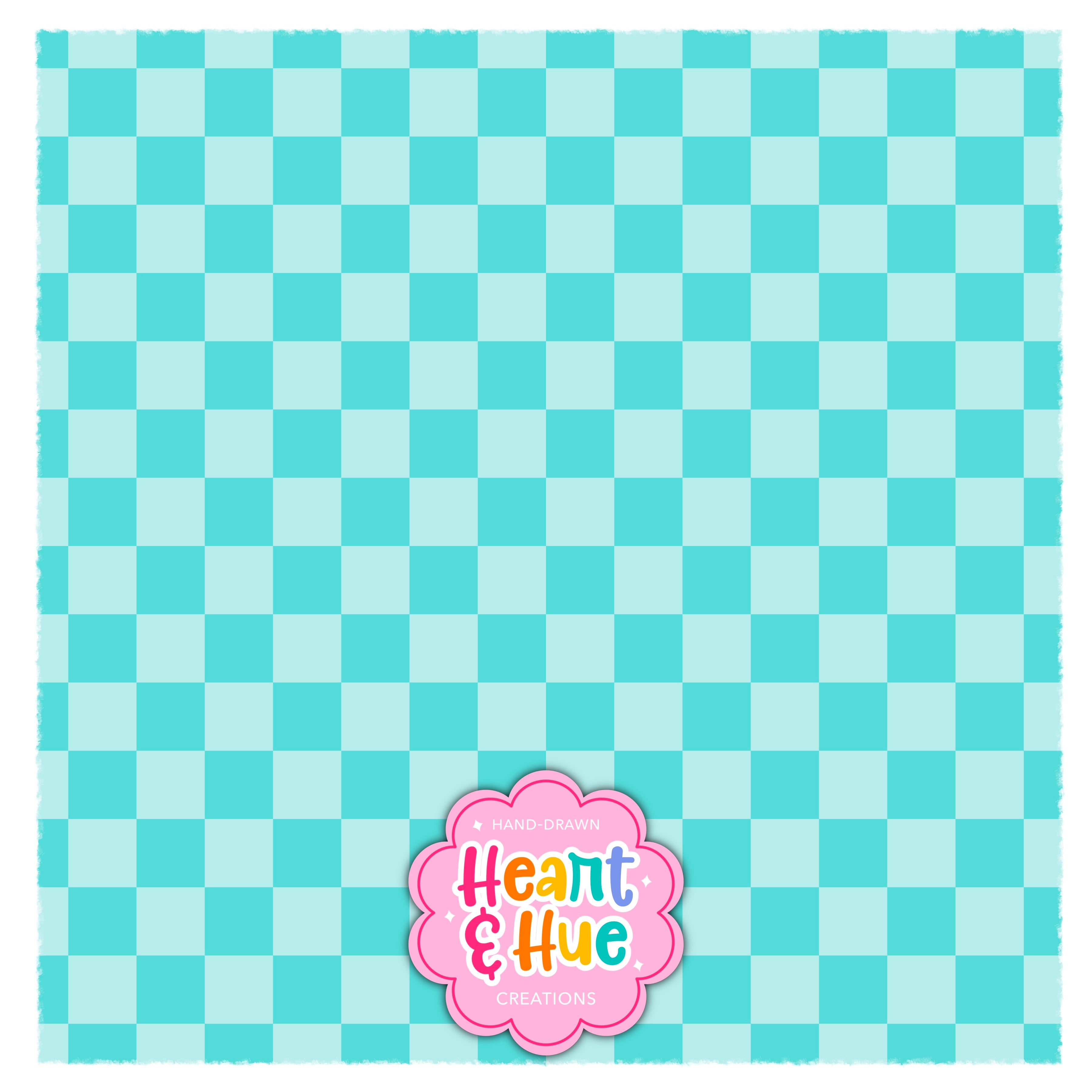 Blue Checkerboard Seamless – Heart & Hue Creations