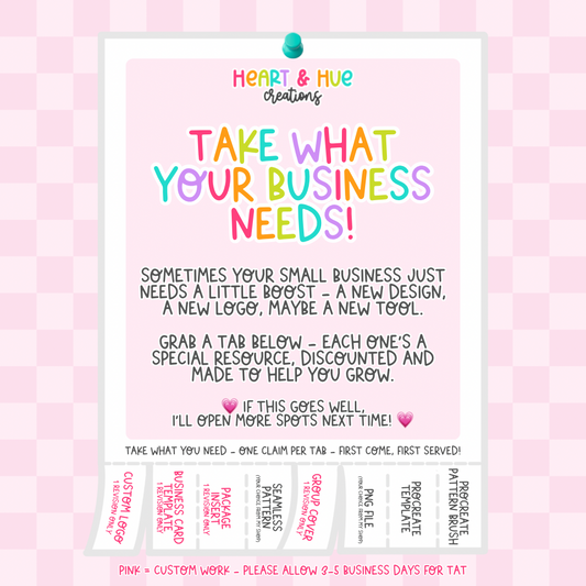 ✨ Take What Your Business Needs — Limited Spots ✨