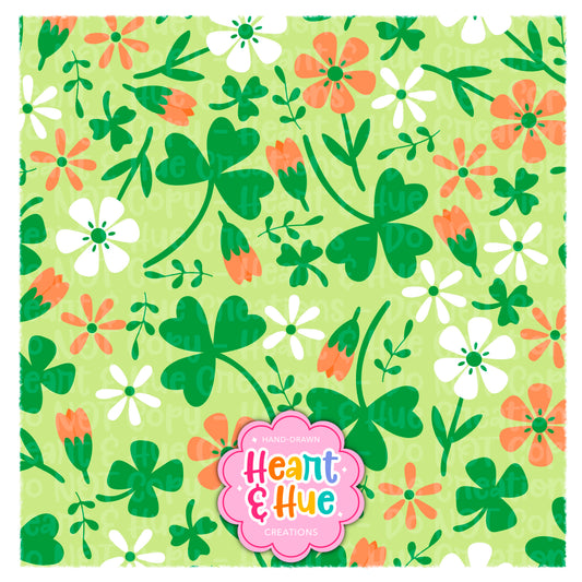 Dainty Shamrock Seamless