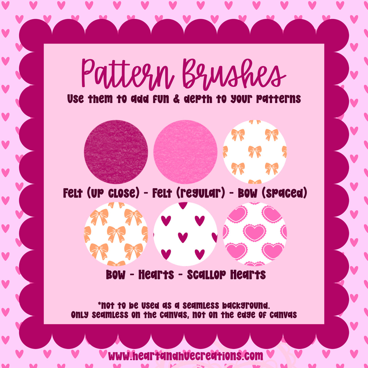 Procreate Coffee Dates Pattern Kit -  Templates, Brushes & Stamps