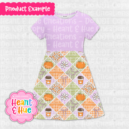 Girly Fall Quilt Seamless