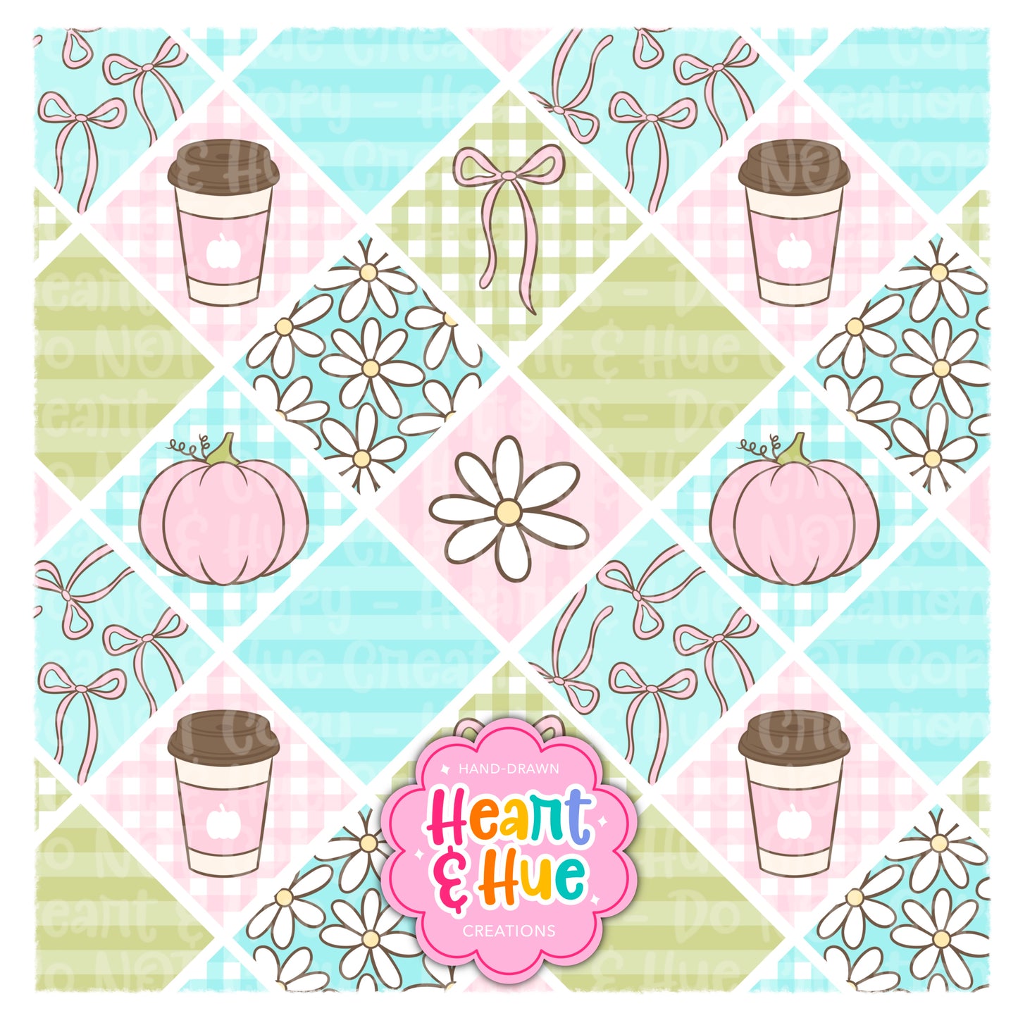 Girly Fall Quilt Seamless