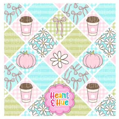 Girly Fall Quilt Seamless