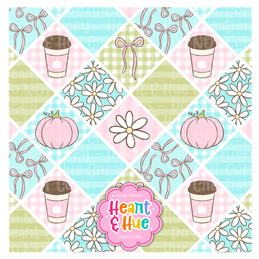 Girly Fall Quilt Seamless