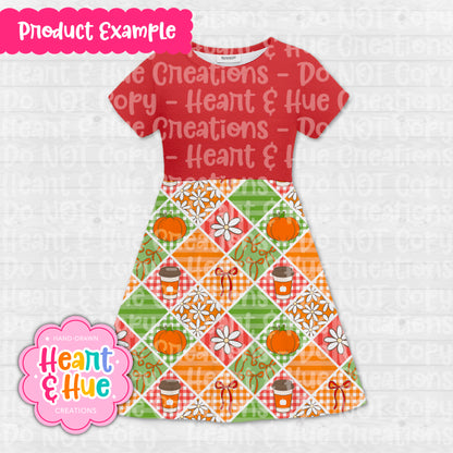 Girly Fall Quilt Seamless