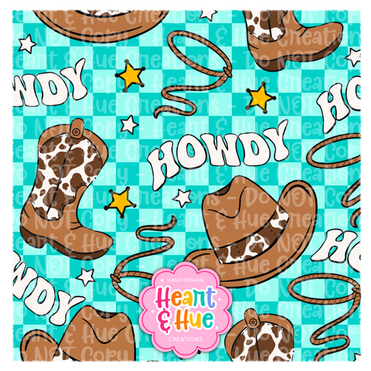 Howdy Cowboy Seamless