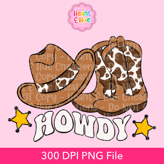 Howdy Cowboy PNG