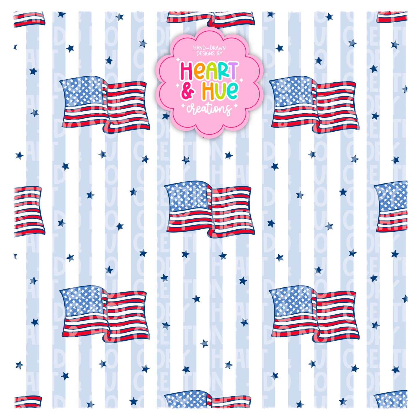 FOJ Simple Flags - Seamless
