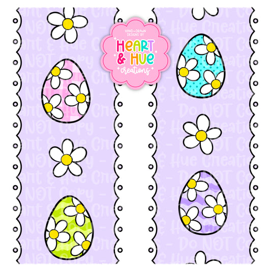 Easter Eggs & Ribbons - Seamless