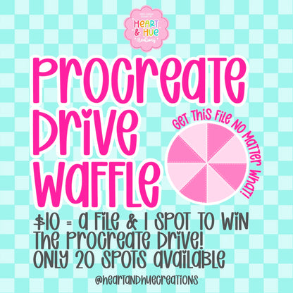 Procreate Drive Waffle