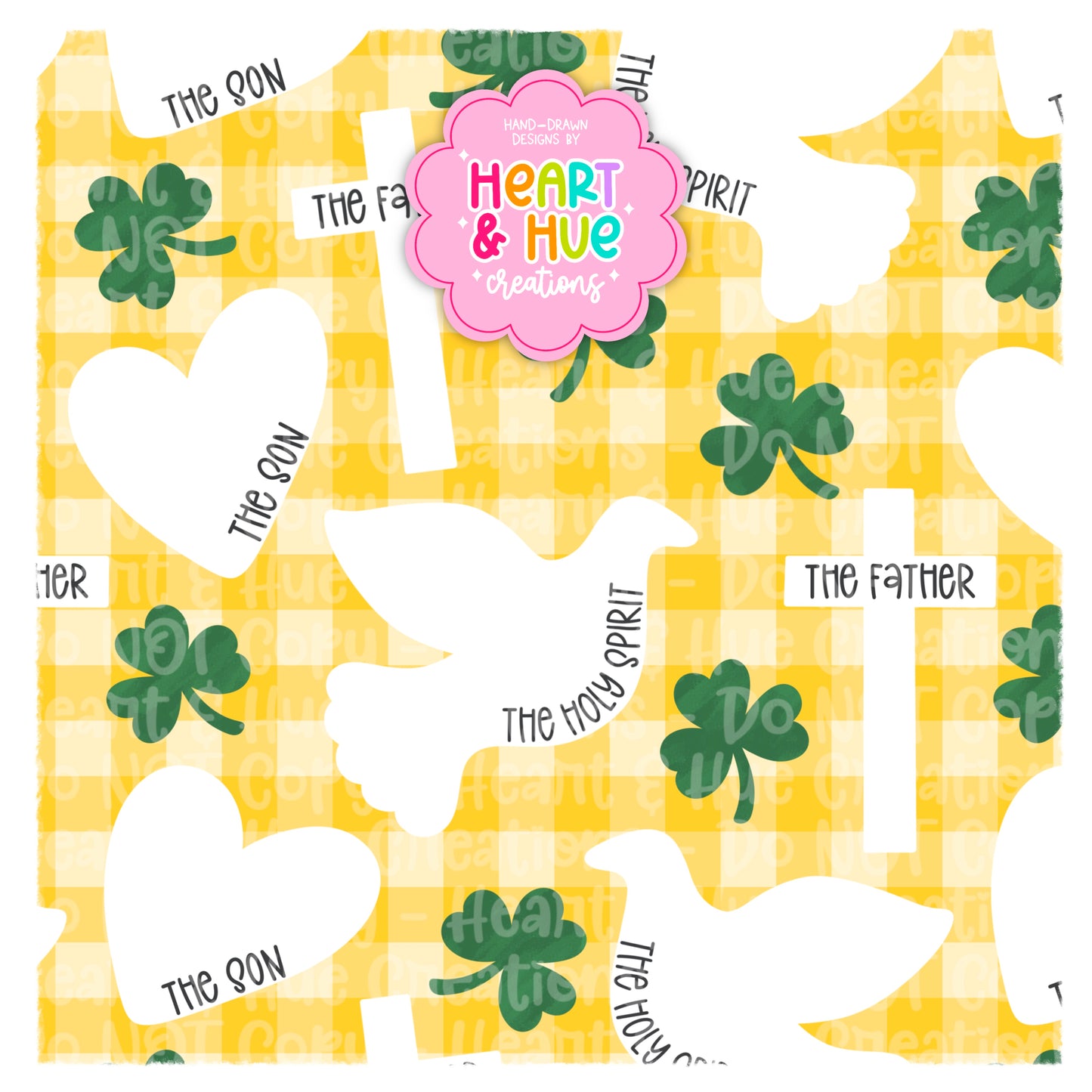 Holy Trinity - St.Patty Faith Based Collab with Clay Rose Designs