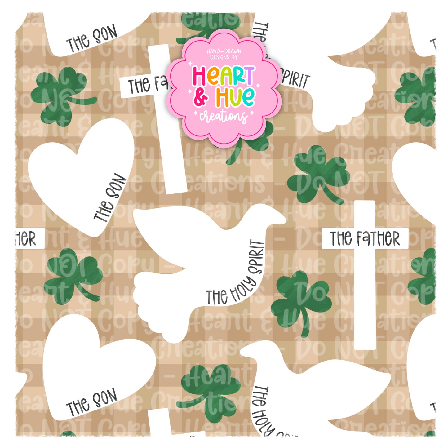 Holy Trinity - St.Patty Faith Based Collab with Clay Rose Designs