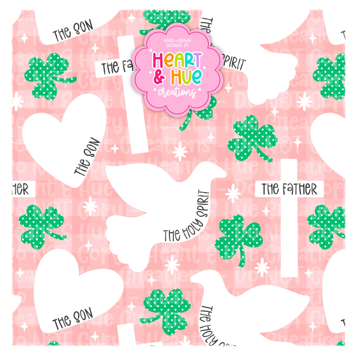 Holy Trinity - St.Patty Faith Based Collab with Clay Rose Designs