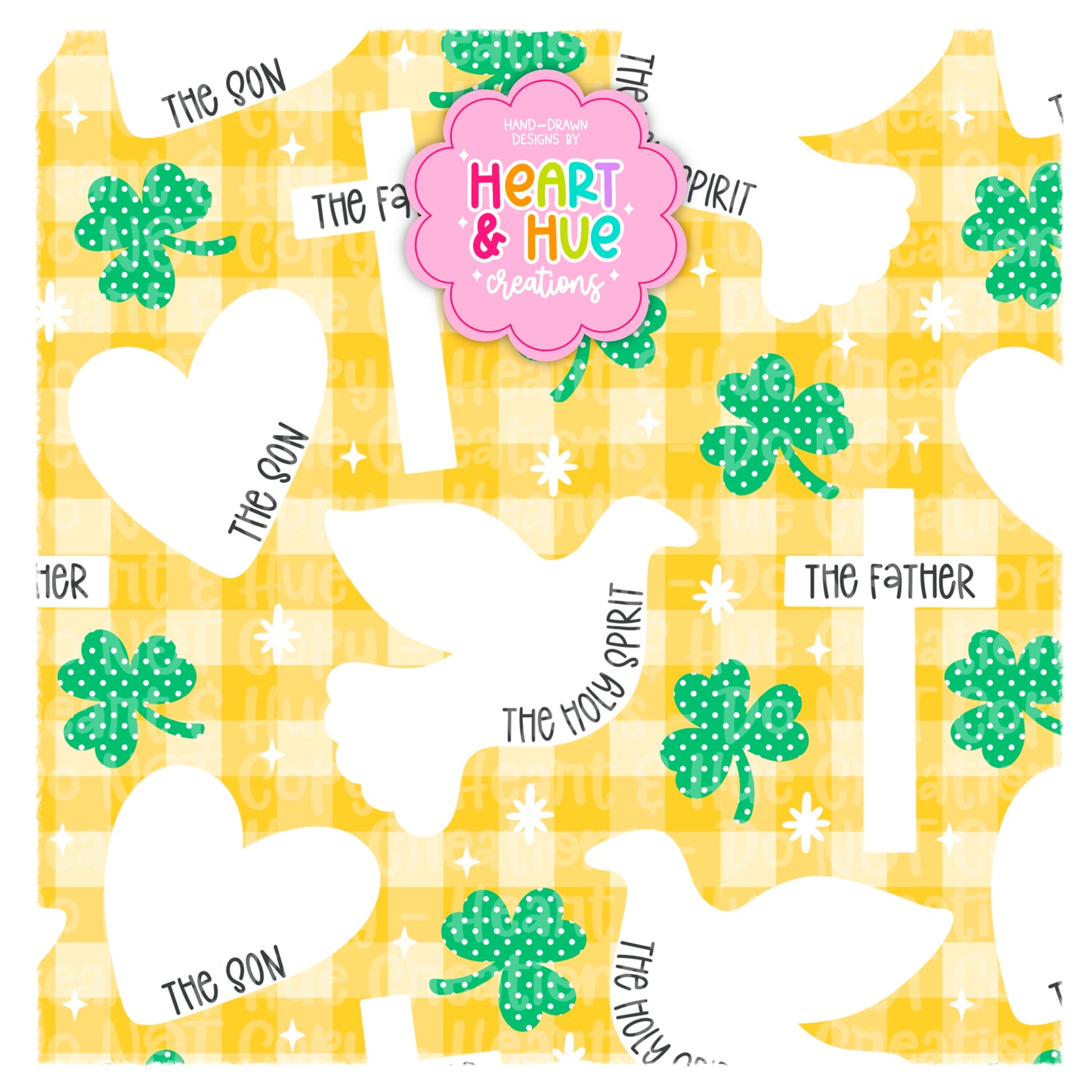 Holy Trinity - St.Patty Faith Based Collab with Clay Rose Designs