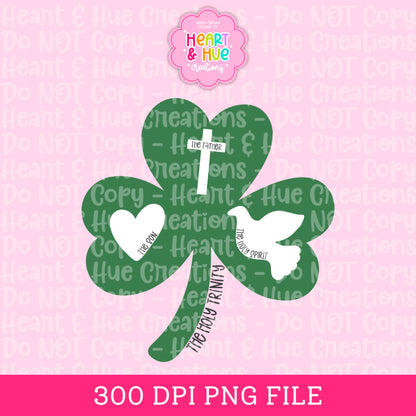Holy Trinity - St.Patty Faith Based Collab with Clay Rose Designs