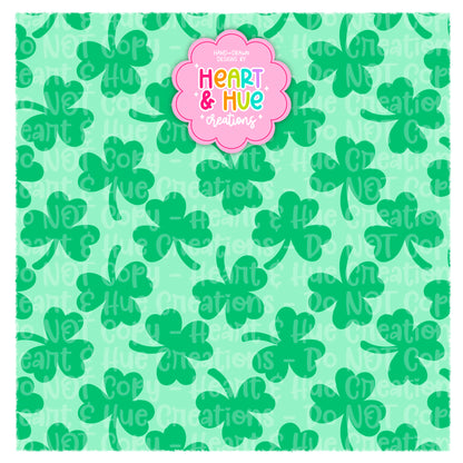 Blessed Not Lucky Seamless - St.Patty Faith Based Collab with Clay Rose Designs