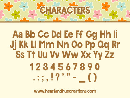 Blessed - A Cute & Chunky Font