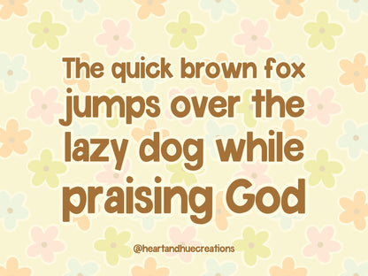 Blessed - A Cute & Chunky Font