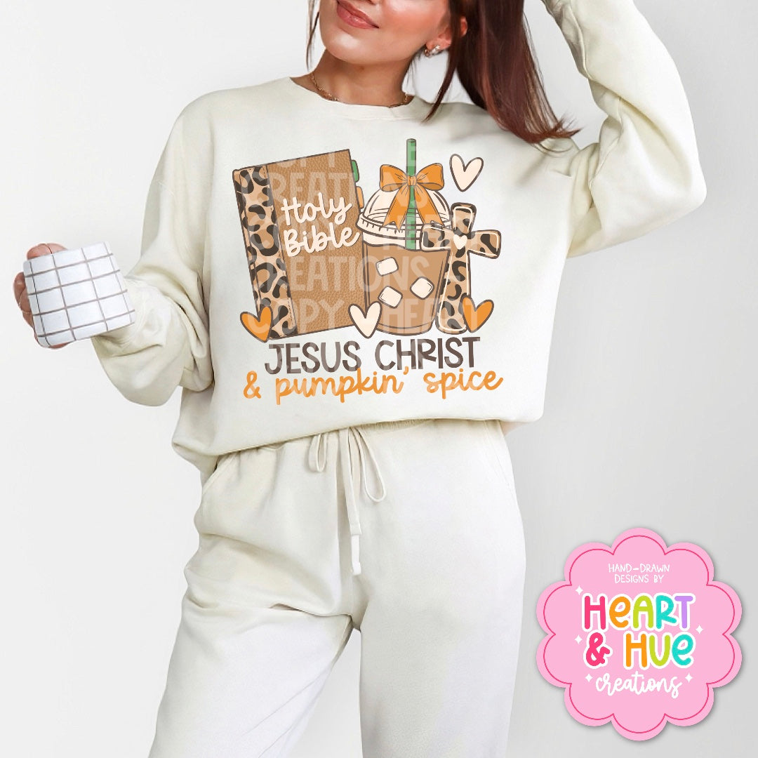 Jesus Christ & Pumpkin’ Spice - PNG