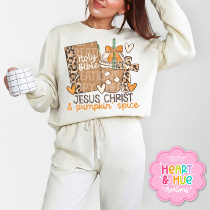 Jesus Christ & Pumpkin’ Spice - PNG