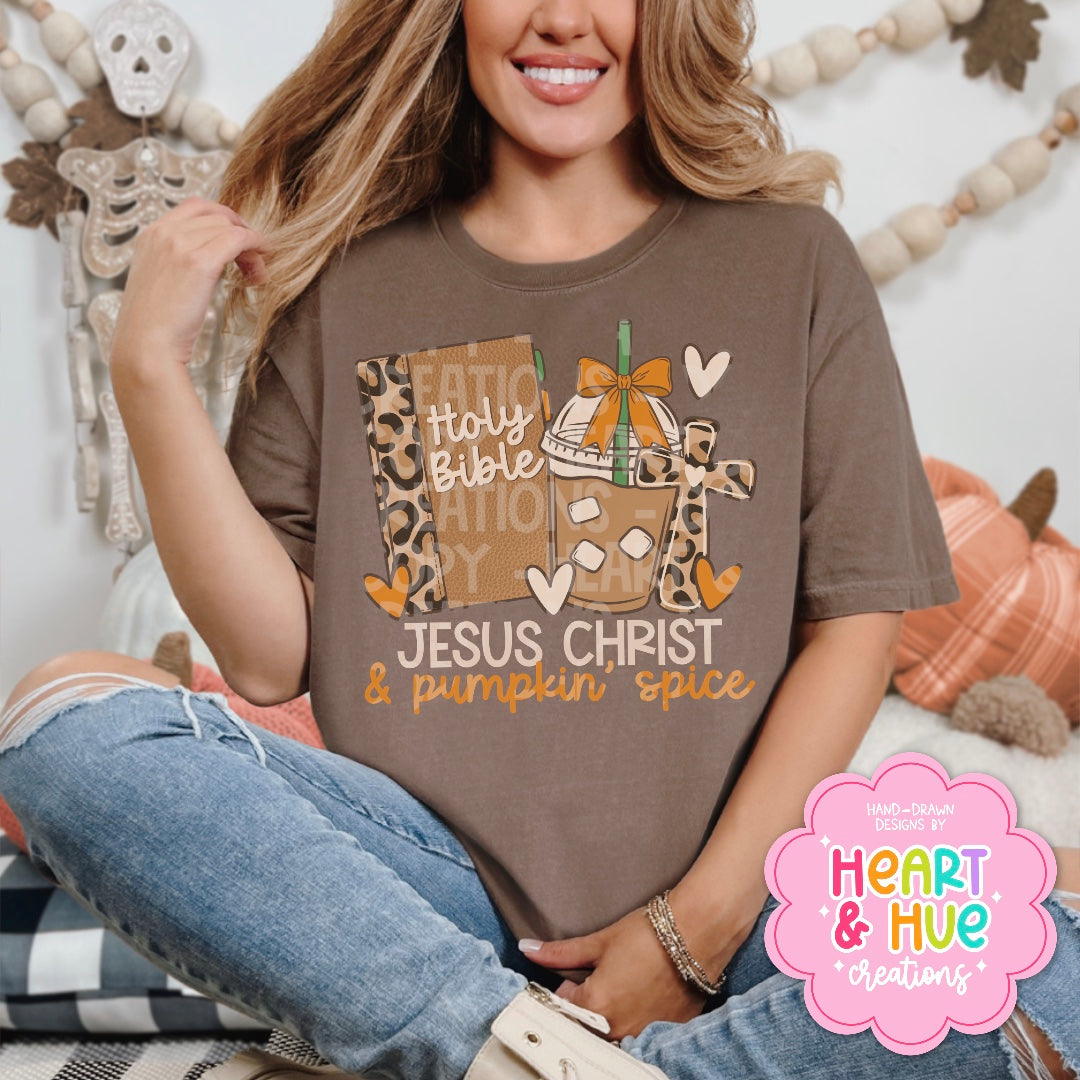 Jesus Christ & Pumpkin’ Spice - PNG