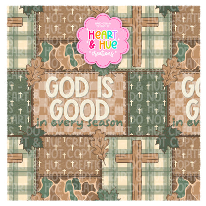 God is good in every season  - Seamless